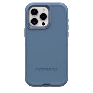 OtterBox iPhone 15 Pro Max Defender Series Case - Baby Blue Jeans